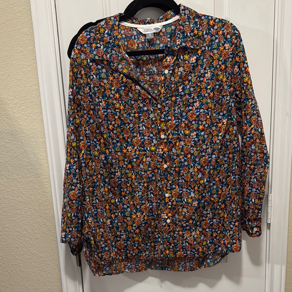 Floral Multicolor Women's Top